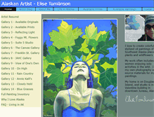 Tablet Screenshot of elisetomlinson.com